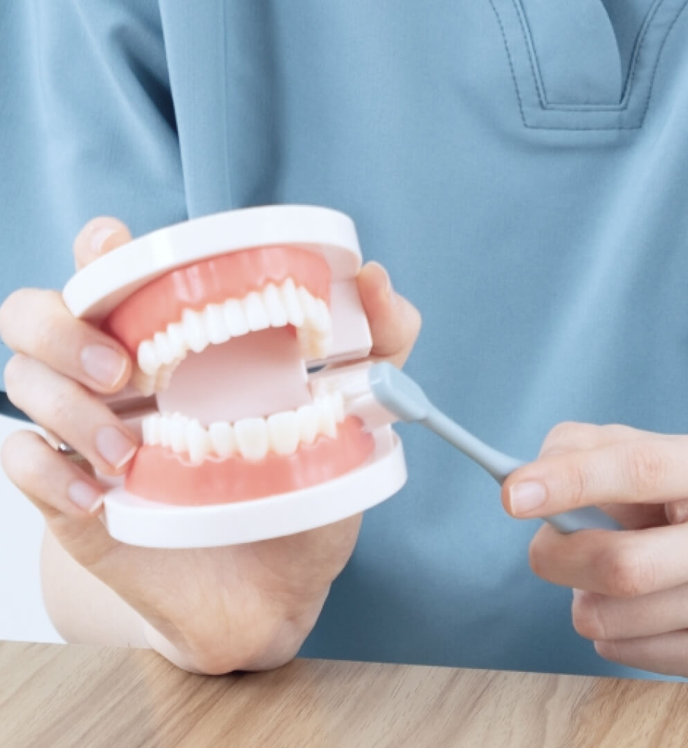 丁寧なセルフケア指導